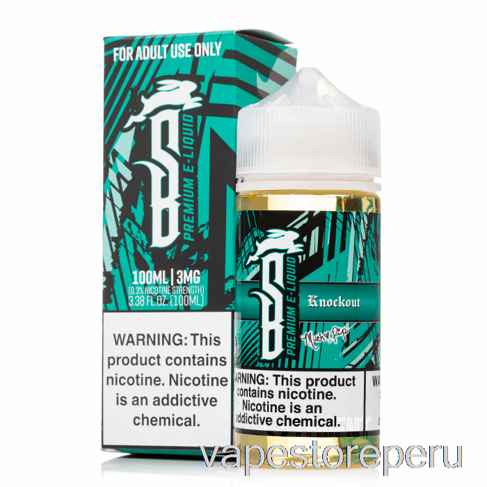 Knockout De Humo De Vape - Conejito Suicida - 100ml 6mg